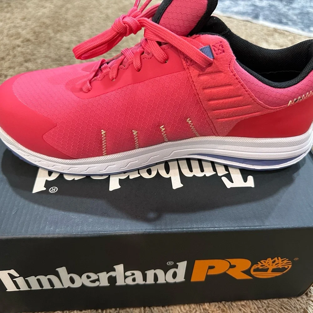 Timberland PRO Women's Overdrive Composite Safety Toe Work Shoe, Size 7 New